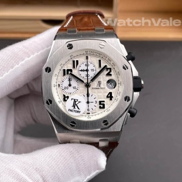 Audemars Piguet Royal Oak Offshore Safari 26170ST bezel side view replica