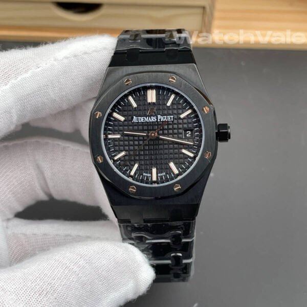 Audemars Piguet Royal Oak pink gold hour markers replica watch